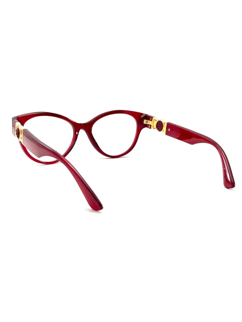 Versace Ve3313 388 Red Authentic Eyeglasses 54-17 145 Ve3313 Made In Italy - Picture 2 of 3